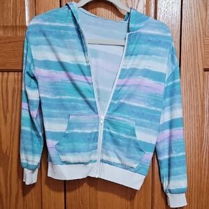 Maurices Multicolor Striped Hoodie